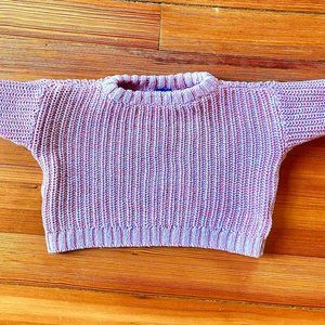 Chunky Pink Sweater